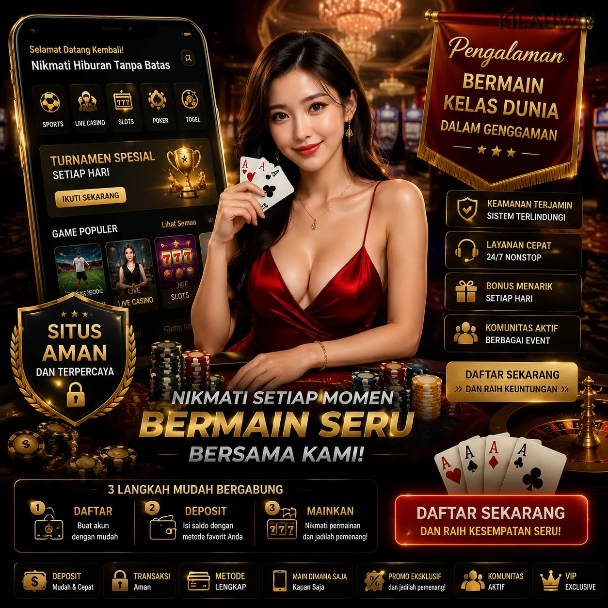 Ikon aplikasi kilauwin resmi